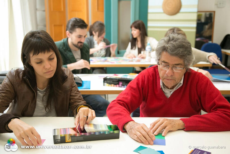 Curso Projetando com a COR Universo da Cor, set2013